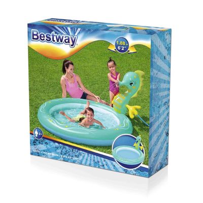 Imagen 2 del producto Piscina Inflable Caballito de Mar 1.88m x 1.60m x 86cm