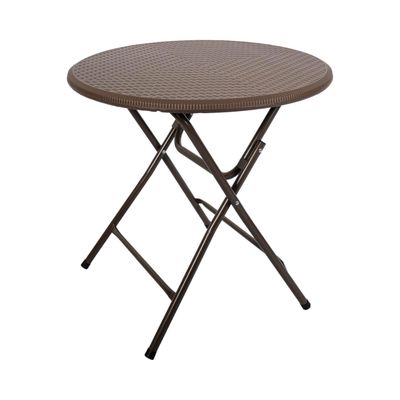 Imagen 1 del producto Mesa Plegable Redonda 80x74 Cms Rattan Café Northwest
