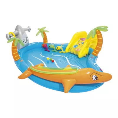 Piscina Y Juegos Inflable Sea Life 2.80Mx2.57Mx87Cms Bestway