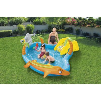 Imagen 2 del producto Piscina Y Juegos Inflable Sea Life 2.80Mx2.57Mx87Cms Bestway