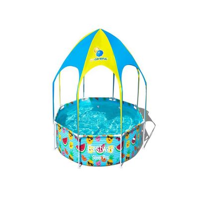 Imagen 1 del producto Piscina Bestway Redonda Con Toldo y Neblina Agua 2.44MX51Cm