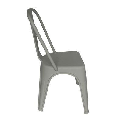 Imagen 2 del producto Silla Plástico Apilable Deco Aska Gris Escandinavia
