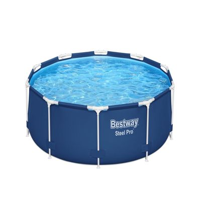 Imagen 2 del producto Piscina Bestway Redonda Steel Pro con filtro 3.05MX76Cm Azul