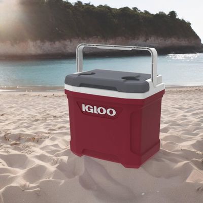 Imagen 2 del producto Cooler Nevera Hielera Latitude Rojo 15 Litros Igloo