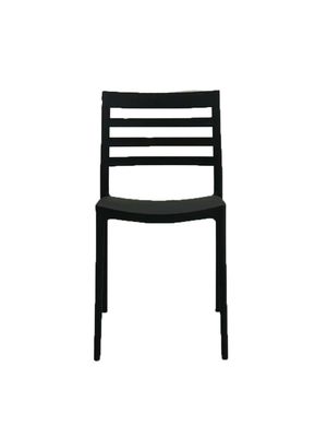 Imagen 2 del producto Silla Plástico Apilable Deco Nybro Negra Escandinavia