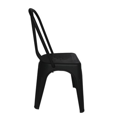 Imagen 2 del producto Silla Plástico Apilable Deco Aska Negra Escandinavia