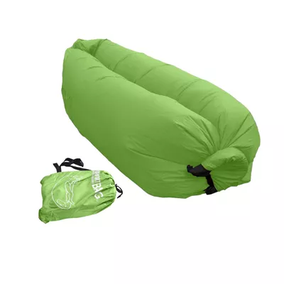 Sofa Sillon Inflable Tumbona Verde 250x70 Cms Gamepower