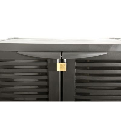 Imagen 2 del producto Armario Closet Plástico Mediano Multiuso Negro 68x39x92cm