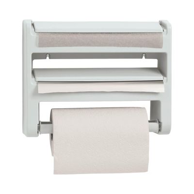 Dispensador Portarrollo Triple Blanco Rimax