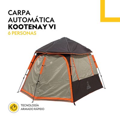 Imagen 2 del producto Carpa Instant 6 Personas Kootenay Café National Geographic