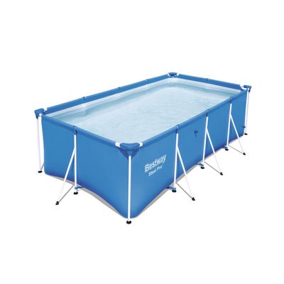 Piscina Bestway Rectangular Steel Pro 4.00MX2.11MX81Cm Azul