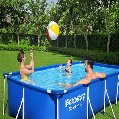 Imagen 2 del producto Piscina Bestway Rectangular Steel Pro 4.00MX2.11MX81Cm Azul