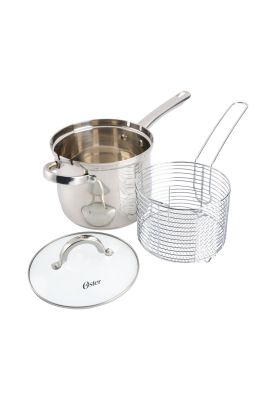 Set Freidora Sangerfield Acero Inoxidable 3,7 Litros Oster