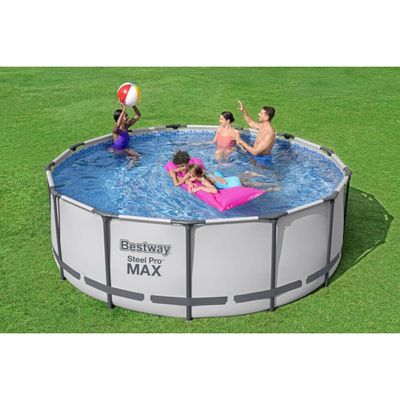 Imagen 2 del producto Piscina Bestway Redonda Steel ProMax Filtro+Acces 3.96X1.22M