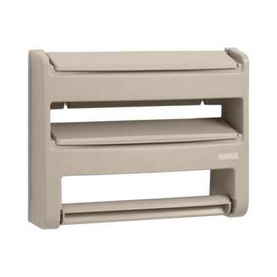 Imagen 2 del producto Dispensador Portarrollo Triple Taupe Rimax