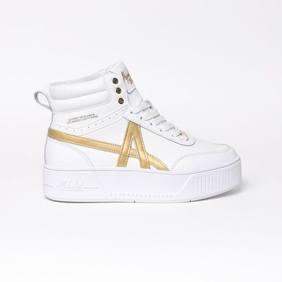 Zapatillas ALPHABET Dorado Mujer Cloud Walk High  334