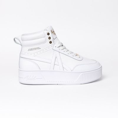Zapatillas ALPHABET Blanca Mujer Cloud Walk High  334