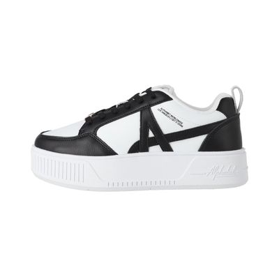 Imagen 2 del producto Zapatillas Mujer Cloud Walk Platform Low 334 Alphabet Negra