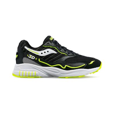 Imagen 2 del producto Zapatilla Saucony 3D Grid Hurricane Hombre Black/White