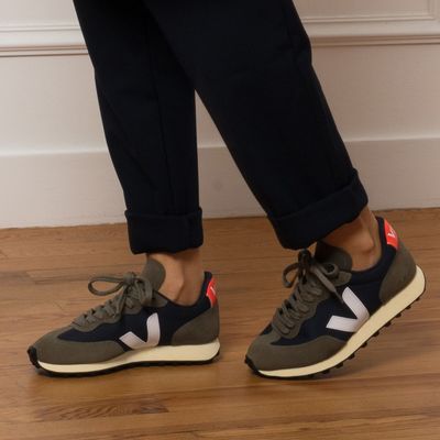 Imagen 2 del producto Zapatillas Mujer Veja Rio Branco II Gris/Azul