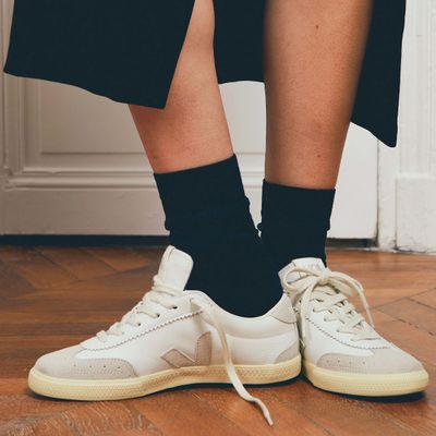 Imagen 2 del producto Zapatillas Mujer Veja Volley Leather Blanco