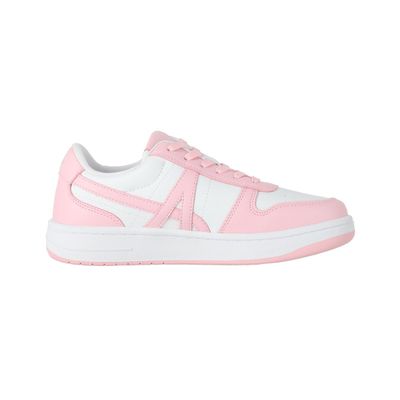 Zapatillas Niños Joven Cross Low Alphabet Blancas/Rosada