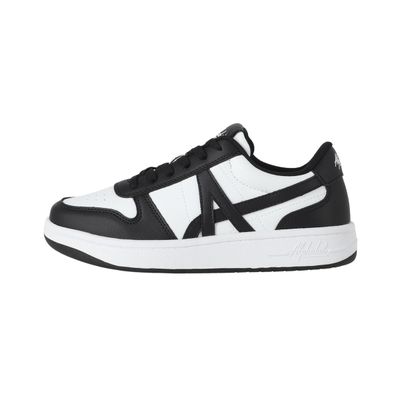 Imagen 2 del producto Zapatillas Niños Joven Cross Low Alphabet Blancas/Negras