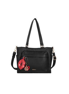 Cartera Tote Secret Teruel FW25 M Negro