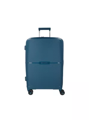 Maleta Mediana Saxoline Nickel Azul