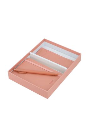 Set Libreta + Separador + Lápiz Secret Sintra SC6 Coral