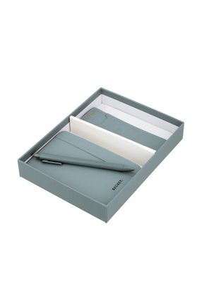 Set Libreta + Separador + Lápiz Secret Sintra SC6 Verde Agua