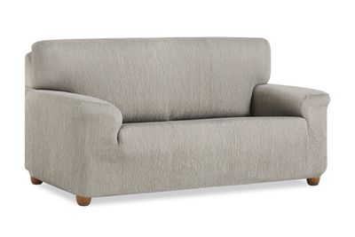 FUNDA JACQUARD ELAST 2 CUERPOS TEIDE GRIS CLARO