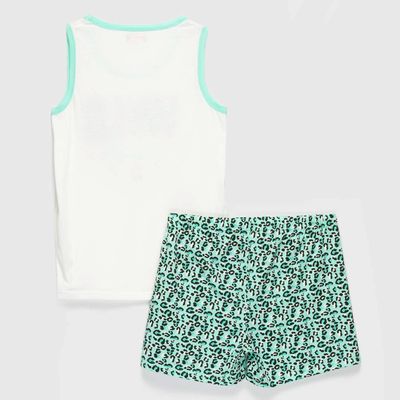 Imagen 2 del producto Pijama Mujer Estampado Corto Calipso