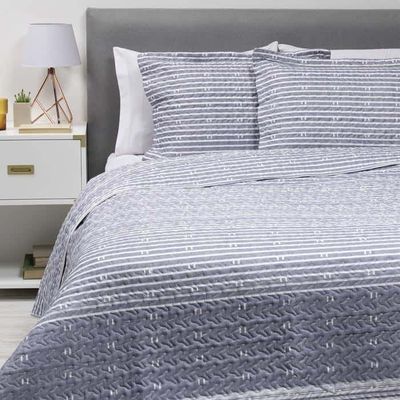 Cubrecama Quilt Estampado Ultrasonic 2P