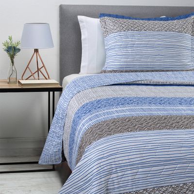 Imagen 2 del producto Cubrecama Ultrasonic Azul 1 plaza