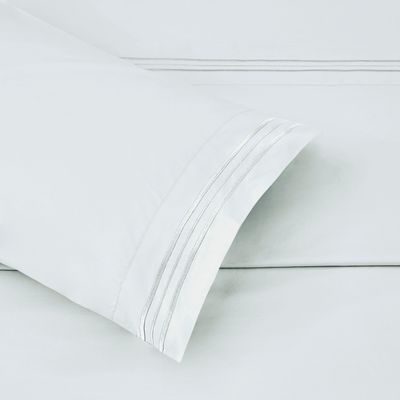 Imagen 2 del producto JUEGO DE SABANAS 100% ALGODÓN 200 HILOS MENTA LISAS  KING