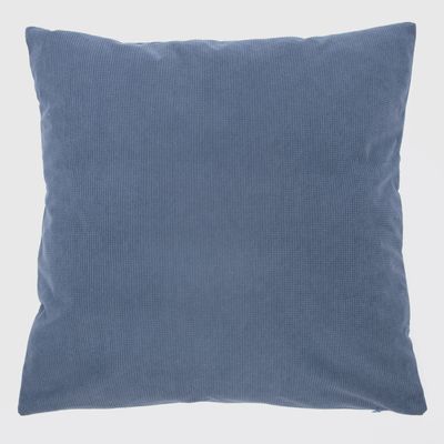 Cojin Chenille  Azul