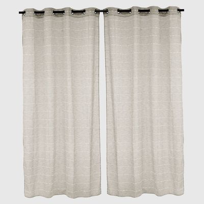 Imagen 2 del producto Cortina x2  Visillos Bordado