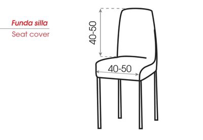 Imagen 2 del producto JUEGOS SILLA + RESPALDO BIELASTICA MARFIL