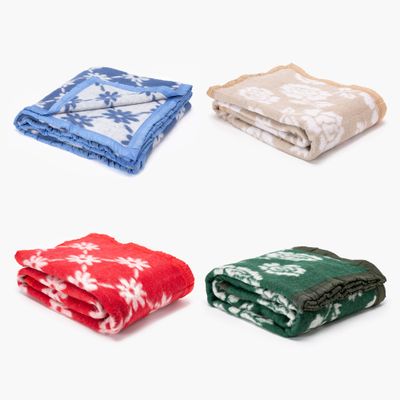 Imagen 2 del producto Frazada Jacquard Punto 1 Plaza