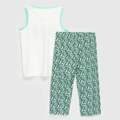 Imagen 2 del producto Pijama Mujer Estampado Largo Calipso