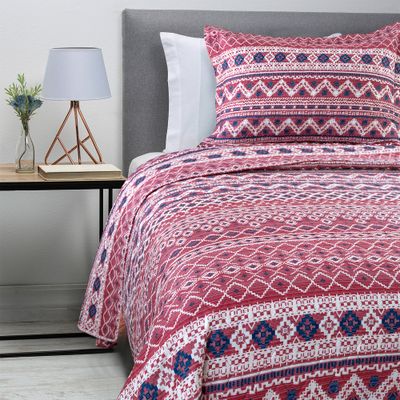 Cubrecama Ultrasonic Fucsia Single