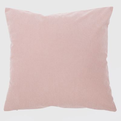 Cojin Chenille  Rosado