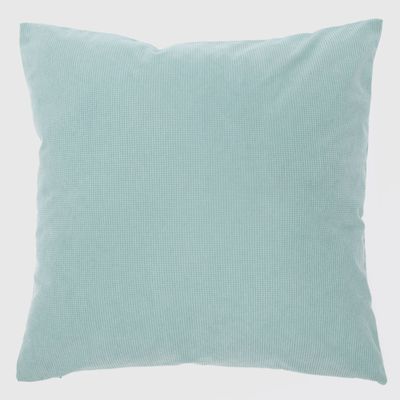 Cojin Chenille  Turquesa