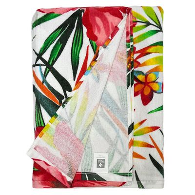 Imagen 2 del producto Toalla De Playa Velour Rombo Rojo