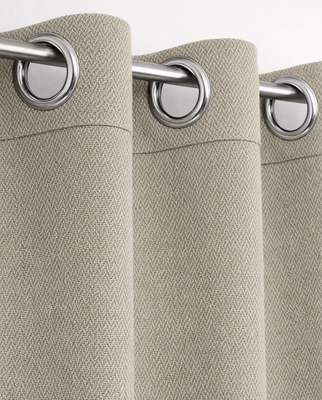 Imagen 2 del producto SET 2 CORTINAS BLACKOUT NORDIC HUESO