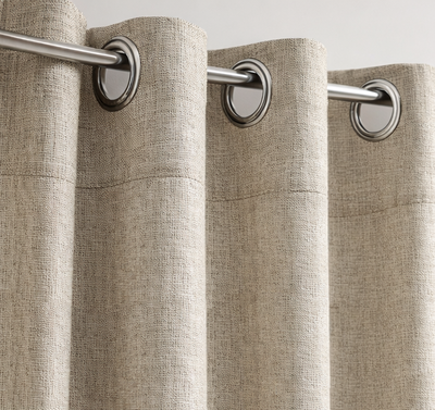 Imagen 2 del producto SET 2 CORTINAS BLACKOUT NEW PETRA BEIGE