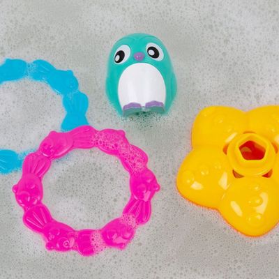 Imagen 2 del producto Juguete para el baño Apilador de Anillos Flotador y Lanzador