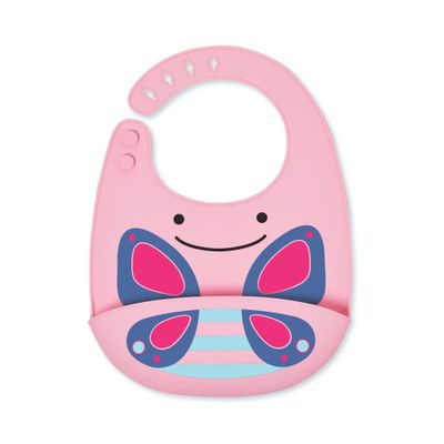Babero De Silicona Butterfly Skip Hop