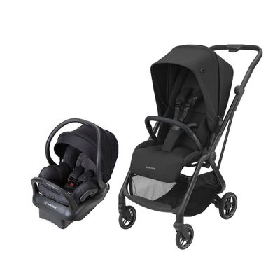Coche Travel System Leona Essential Black Maxi Cosi